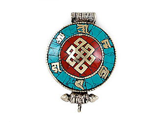 Tibetische Ghau - Tragbarer Gebetsaltar